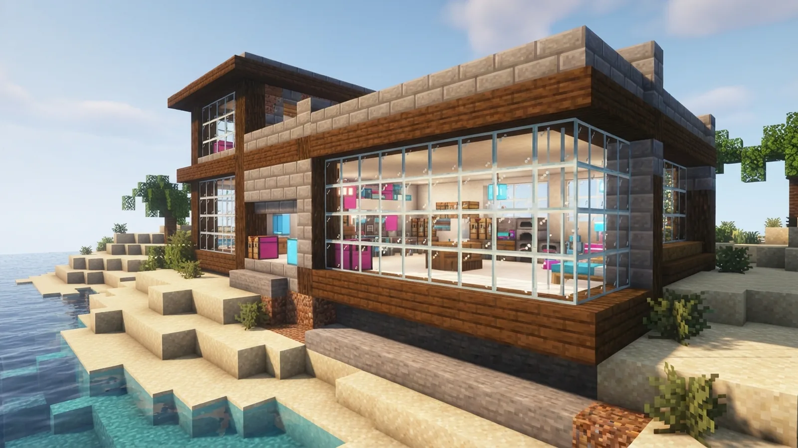 How to Make Clear Glass in Minecraft